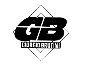 GB GIORGIO BRUTINI logo