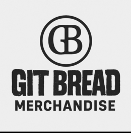 GB GIT BREAD MERCHANDISE logo