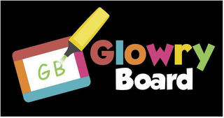 GB GLOWRY BOARD logo