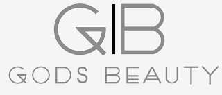 GB GODS BEAUTY logo