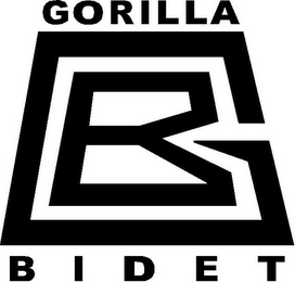 GB GORILLA BIDET logo