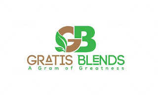 GB GRATIS BLENDS A GRAM OF GREATNESS logo