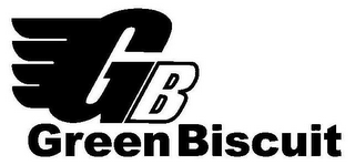 GB GREEN BISCUIT logo