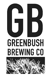 GB GREENBUSH BREWING CO logo