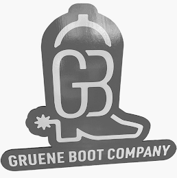 GB GRUENE BOOT COMPANY logo