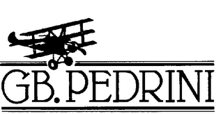 GB. PEDRINI logo