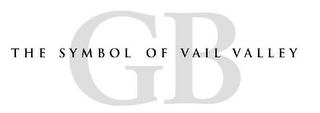 GB THE SYMBOL OF VAIL VALLEY logo