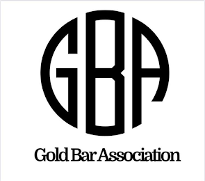 GBA GOLD BAR ASSOCIATION logo