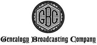 GBC GENEALOGY BROADCASTING COMPANY logo