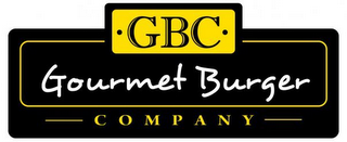 · GBC · GOURMET BURGER COMPANY logo