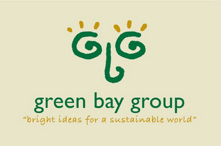 GBG GREEN BAY GROUP, "BRIGHT IDEAS FOR A SUSTAINABLE WORLD" logo