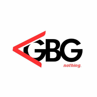 GBG NOTHING. logo