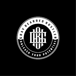 GBH GRAY BEARDED HUSTLER UNLEASH YOUR POTENTIAL logo
