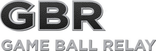 GBR GAME BALL RELAY logo