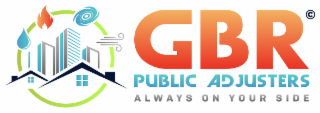 GBR PUBLIC ADJUSTERS ALWAYS ON YOUR SIDE logo
