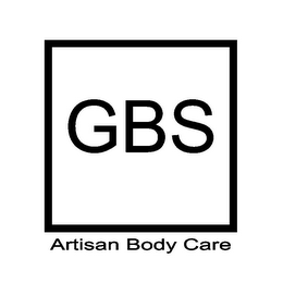 GBS ARTISAN BODY CARE logo