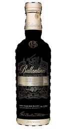 GBS BALLANTINE'S AGED 40 YEARS FORTY YEAR OLD BLEND LIMITED BOTTLE RELEASE NO. 1/100 GEO. BALLANTINE logo