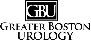 GBU GREATER BOSTON UROLOGY logo