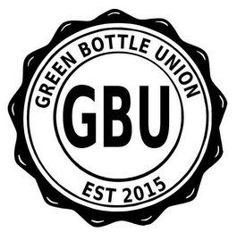 GBU GREEN BOTTLE UNION EST. 2015 logo
