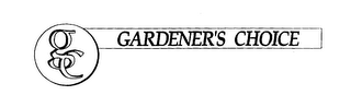 GC GARDENER'S CHOICE logo