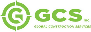 GC GCS INC. GLOBAL CONSTRUCTION SERVICES logo