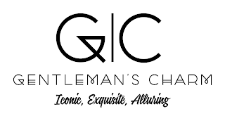 G|C GENTLEMAN'S CHARM ICONIC, EXQUISITE, ALLURING logo