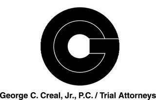 GC GEORGE C. CREAL, JR., P.C./TRIAL ATTORNEYS logo