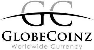 GC GLOBECOINZ WORLDWIDE CURRENCY logo