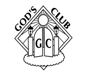 GC GOD'S CLUB logo
