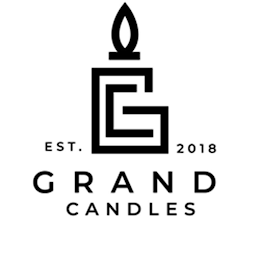GC GRAND CANDLES EST. 2018 logo
