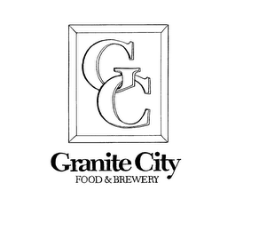 GC GRANITE CITY FOOD & BREWERY logo