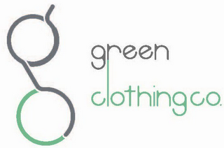 GC GREEN CLOTHING CO. logo