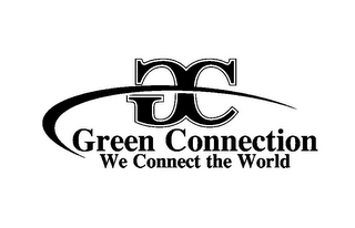 GC GREEN CONNECTION WE CONNECT THE WORLD logo