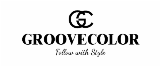 GC GROOVECOLOR FOLLOW WITH STYLE logo