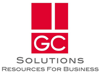GC SOLUTIONS RESOURCES FOR BUSINESS logo