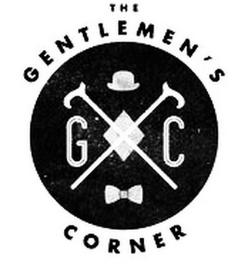 GC THE GENTLEMEN'S CORNER logo