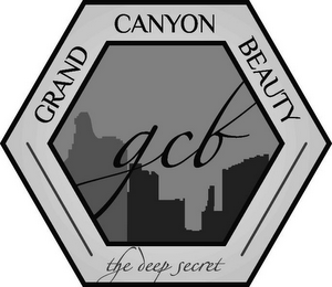 GCB GRAND CANYON BEAUTY THE DEEP SECRET logo