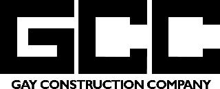GCC GAY CONSTRUCTION COMPANY logo