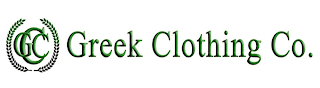 GCC GREEK CLOTHING CO. logo