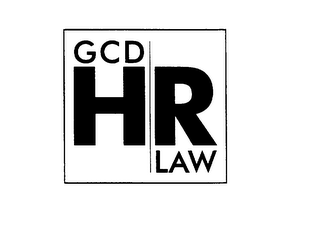 GCD H/R LAW logo