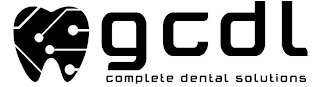 GCDL COMPLETE DENTAL SOLUTIONS logo