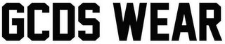 GCDS WEAR logo