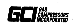 GCI GAS COMPRESSORS INCORPORATED logo