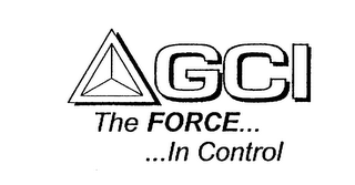 GCI THE FORCE... ...IN CONTROL logo