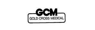 GCM GOLD CROSS MEDICAL logo
