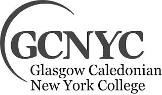 GCNYC GLASGOW CALEDONIAN NEW YORK COLLEGE logo