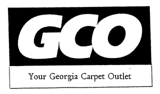 GCO YOUR GEORGIA CARPET OUTLET logo