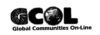 GCOL GLOBAL COMMUNITIES ON-LINE logo