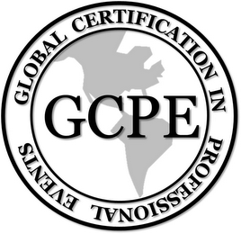 GCPE GLOBAL CERTIFICATION IN PROFESSIONAL EVENTS logo