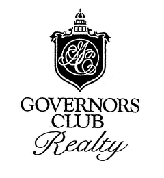 GCR GOVERNORS CLUB REALTY logo